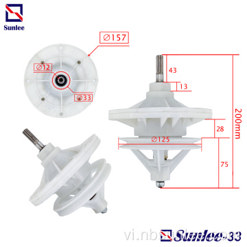 Máy giặt hộp số tấm cao 11 trục